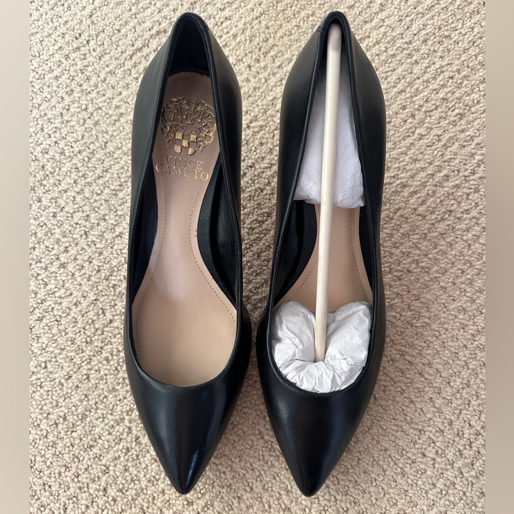 Vince Camuto Classic Black Heels